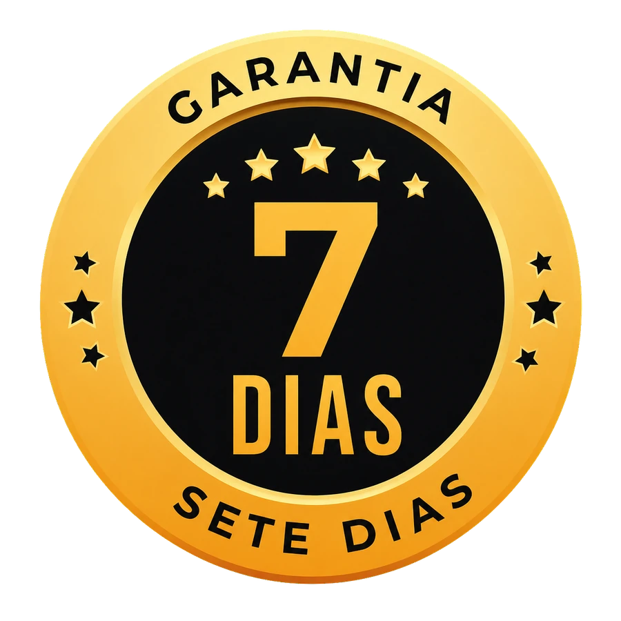 Selo de garantia de 7 dias